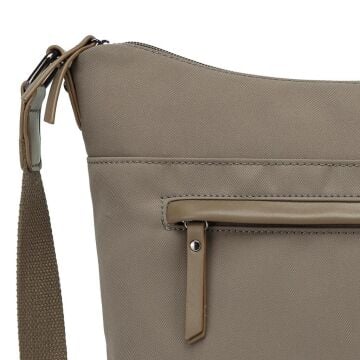 Smart Bags Twill Dimi Kumaş Postacı Kadın Çantası 3327 A.Kahve