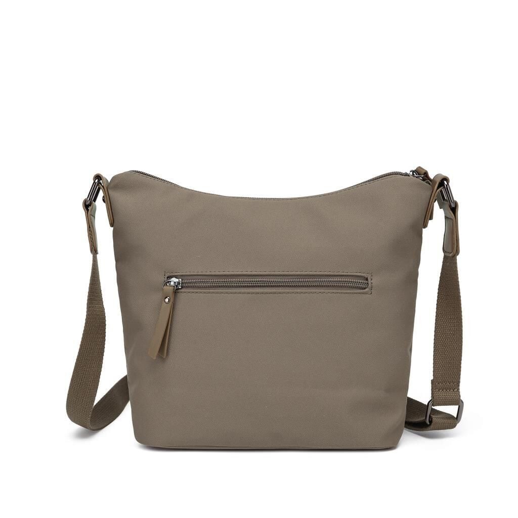 Smart Bags Twill Dimi Kumaş Postacı Kadın Çantası 3327 A.Kahve