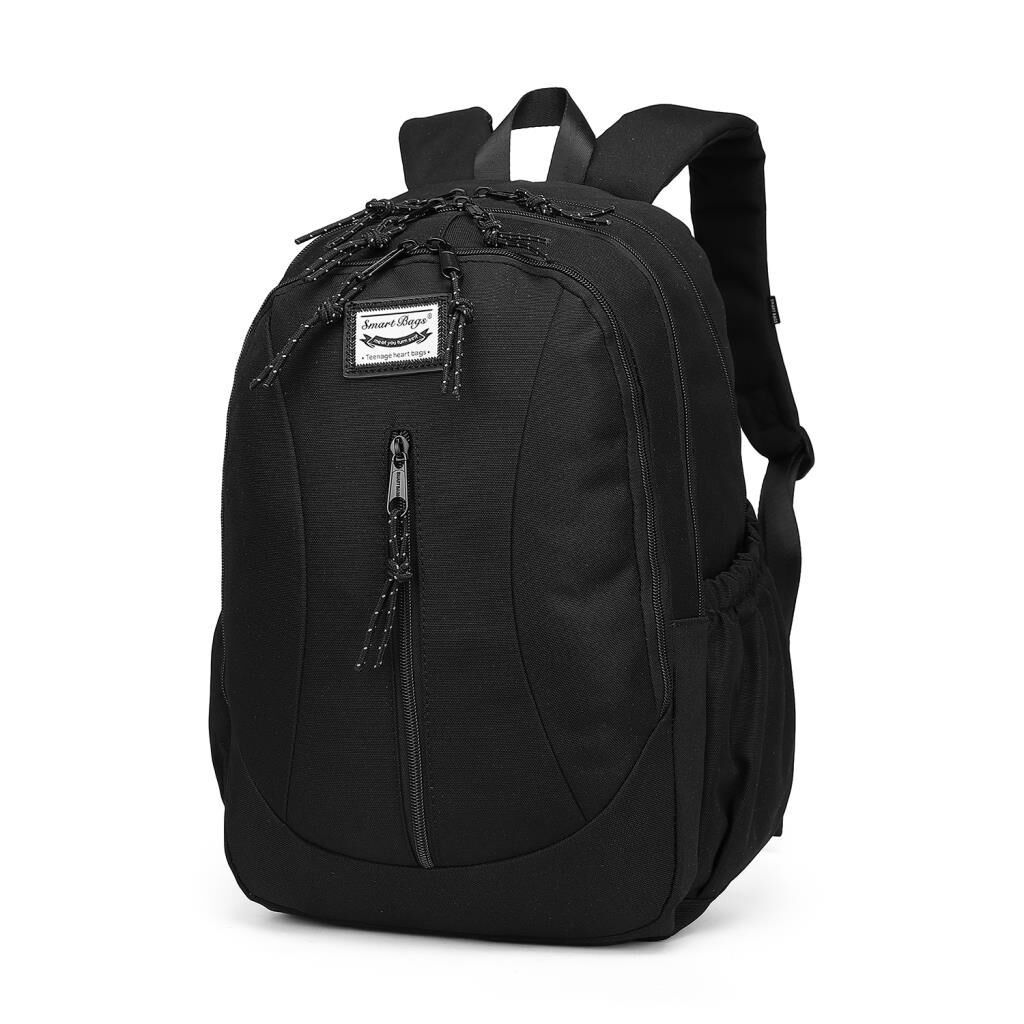 Smart Bags Sırt Çantası Okul Boyu Kalem Kutusu Hediyeli 3233 01 Siyah