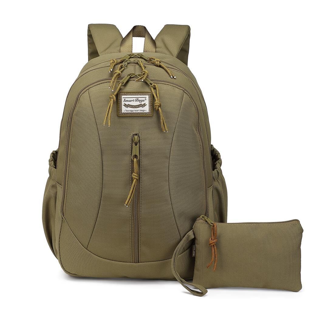 Smart Bags Sırt Çantası Okul Boyu Kalem Kutusu Hediyeli 3233 Camel