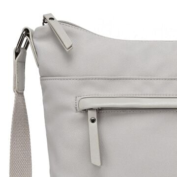 Smart Bags Twill Dimi Kumaş Postacı Kadın Çantası 3327 Vizon