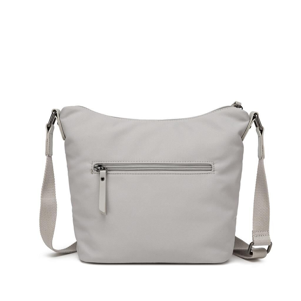 Smart Bags Twill Dimi Kumaş Postacı Kadın Çantası 3327 Vizon