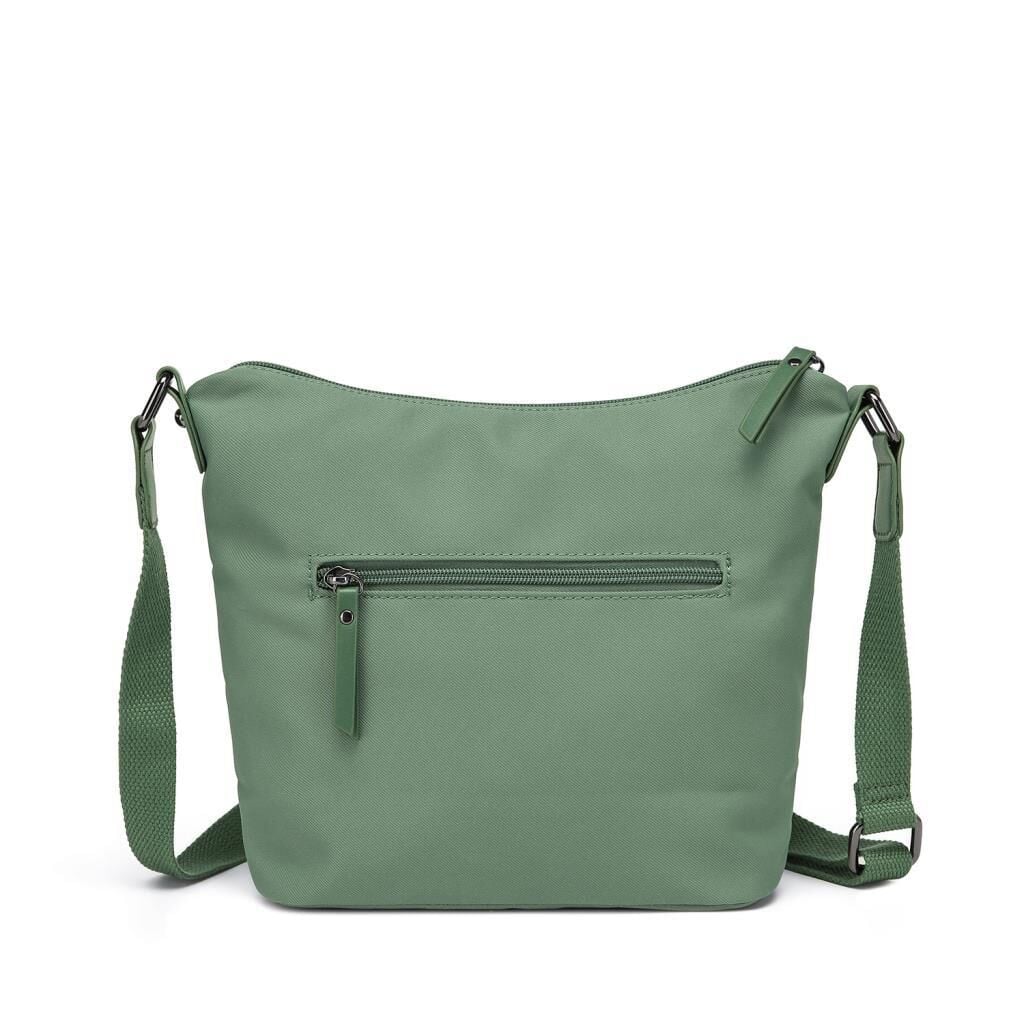 Smart Bags Twill Dimi Kumaş Postacı Kadın Çantası 3327 Yeşil