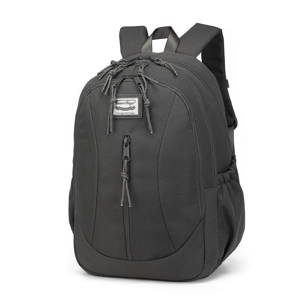 Smart Bags Sırt Çantası Okul Boyu Kalem Kutusu Hediyeli 3233 Koyu Gri