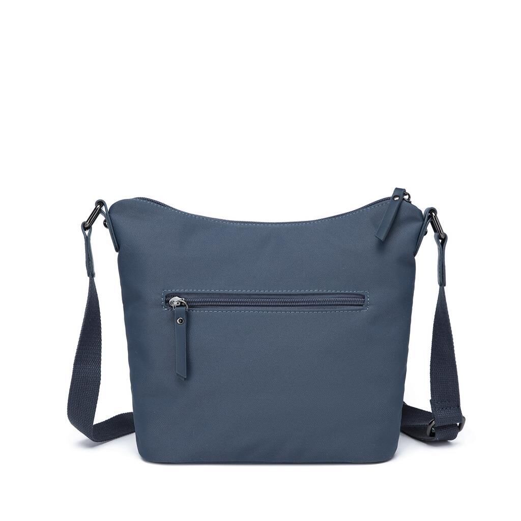 Smart Bags Twill Dimi Kumaş Postacı Kadın Çantası 3327 Füme Laci