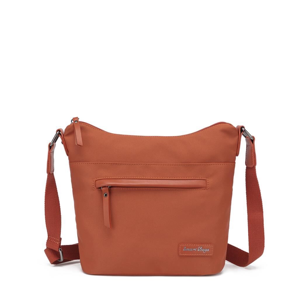 Smart Bags Twill Dimi Kumaş Postacı Kadın Çantası 3327 Kiremit