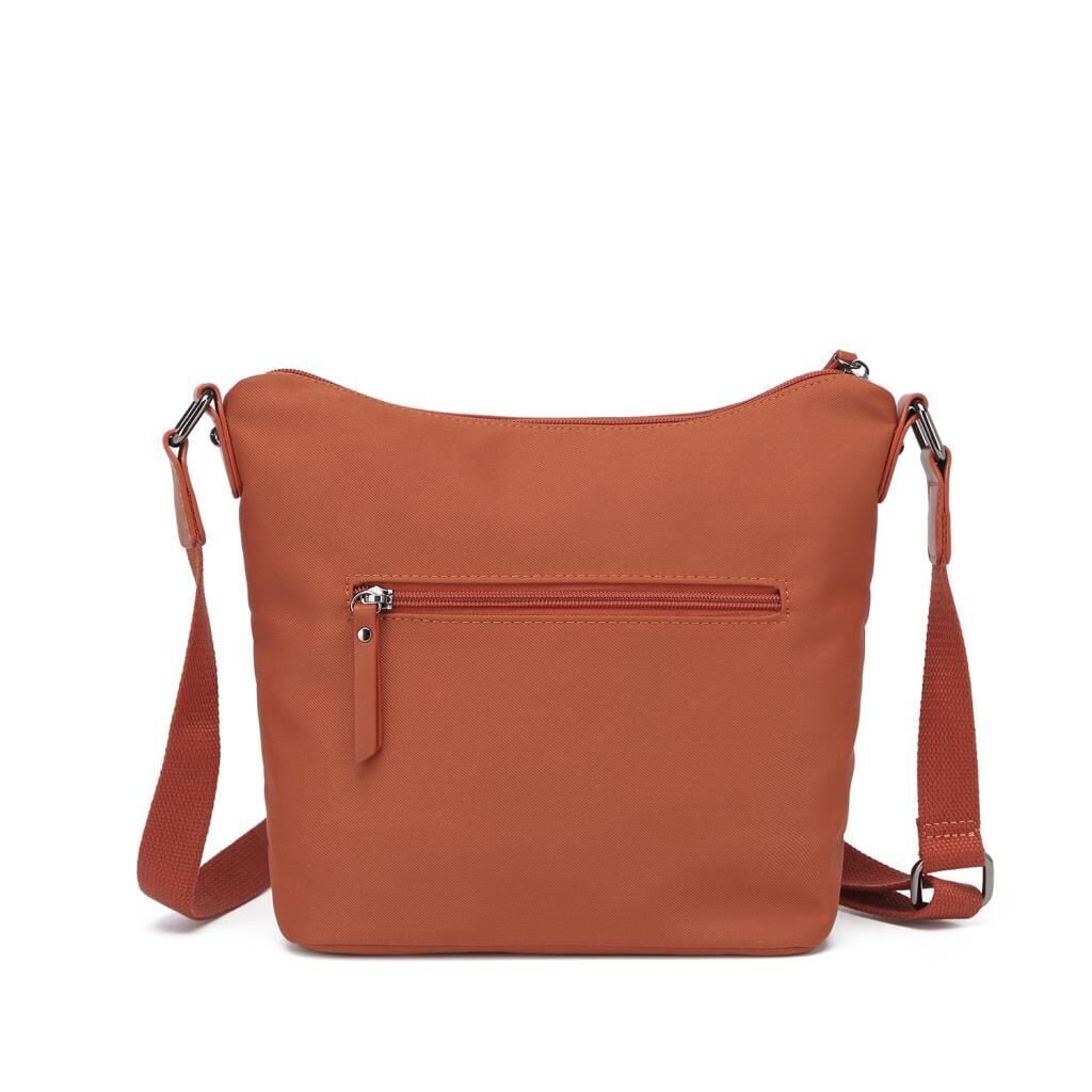 Smart Bags Twill Dimi Kumaş Postacı Kadın Çantası 3327 Kiremit