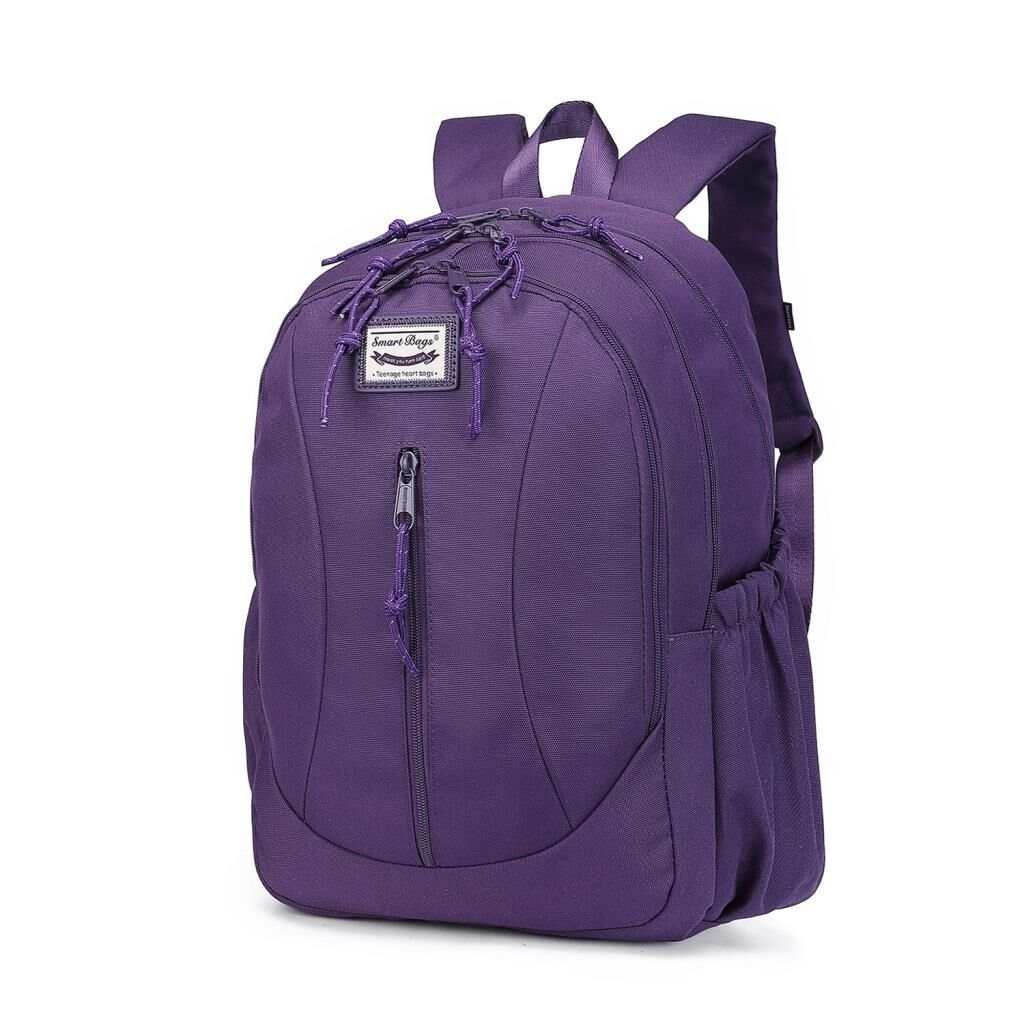 Smart Bags Sırt Çantası Okul Boyu Kalem Kutusu Hediyeli 3233 Mor