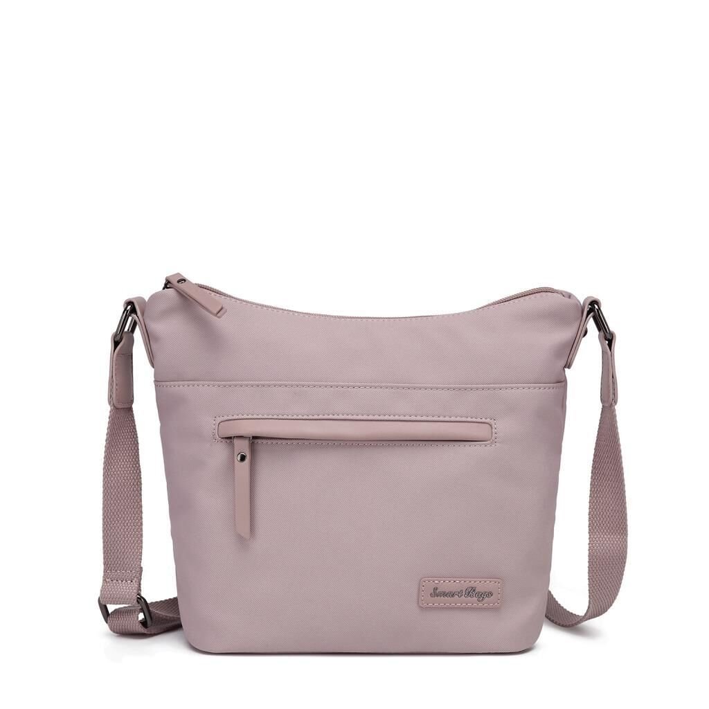 Smart Bags Twill Dimi Kumaş Postacı Kadın Çantası 3327 Ten