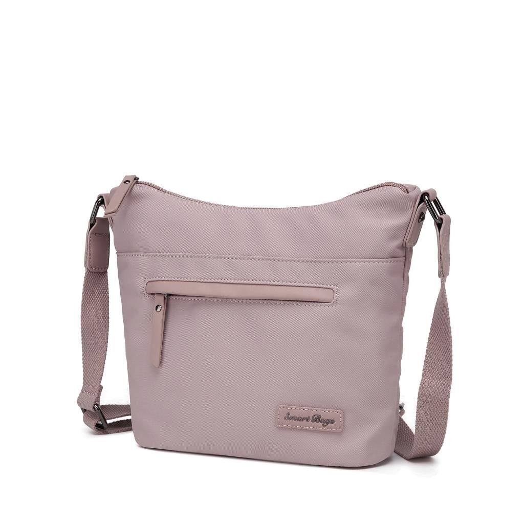 Smart Bags Twill Dimi Kumaş Postacı Kadın Çantası 3327 Ten