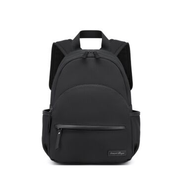 Smart Bags Twill Dimi Kumaş Kadın Sırt Çantası 3326 Siyah
