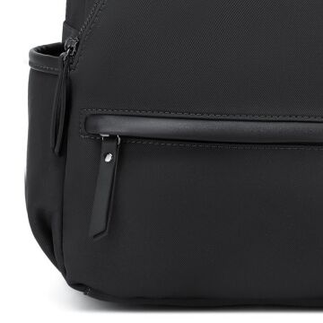 Smart Bags Twill Dimi Kumaş Kadın Sırt Çantası 3326 Siyah