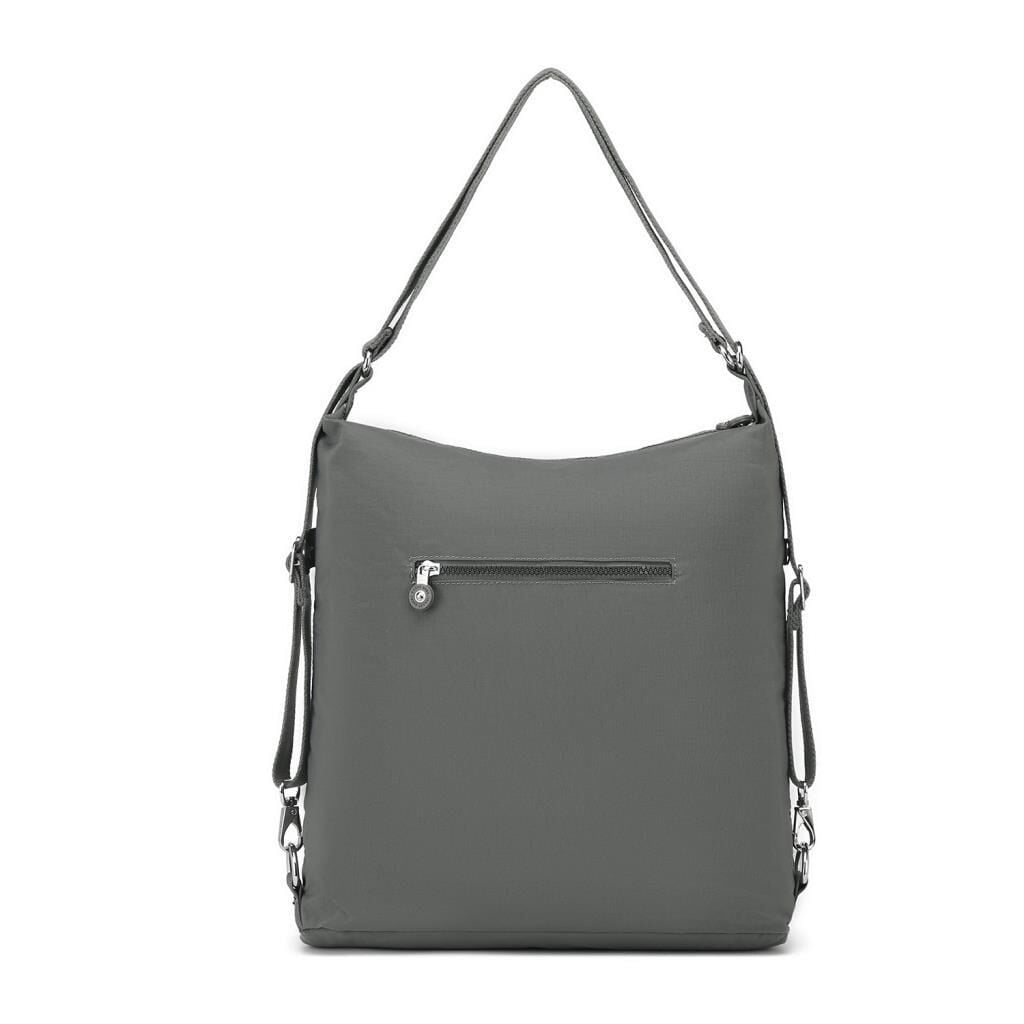 Hem Sırt Hem de Omuz Kadın Çantası Smart Bags 1205 Koyu Gri