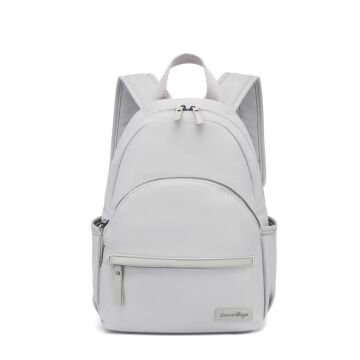 Smart Bags Twill Dimi Kumaş Kadın Sırt Çantası 3326 A.Gri