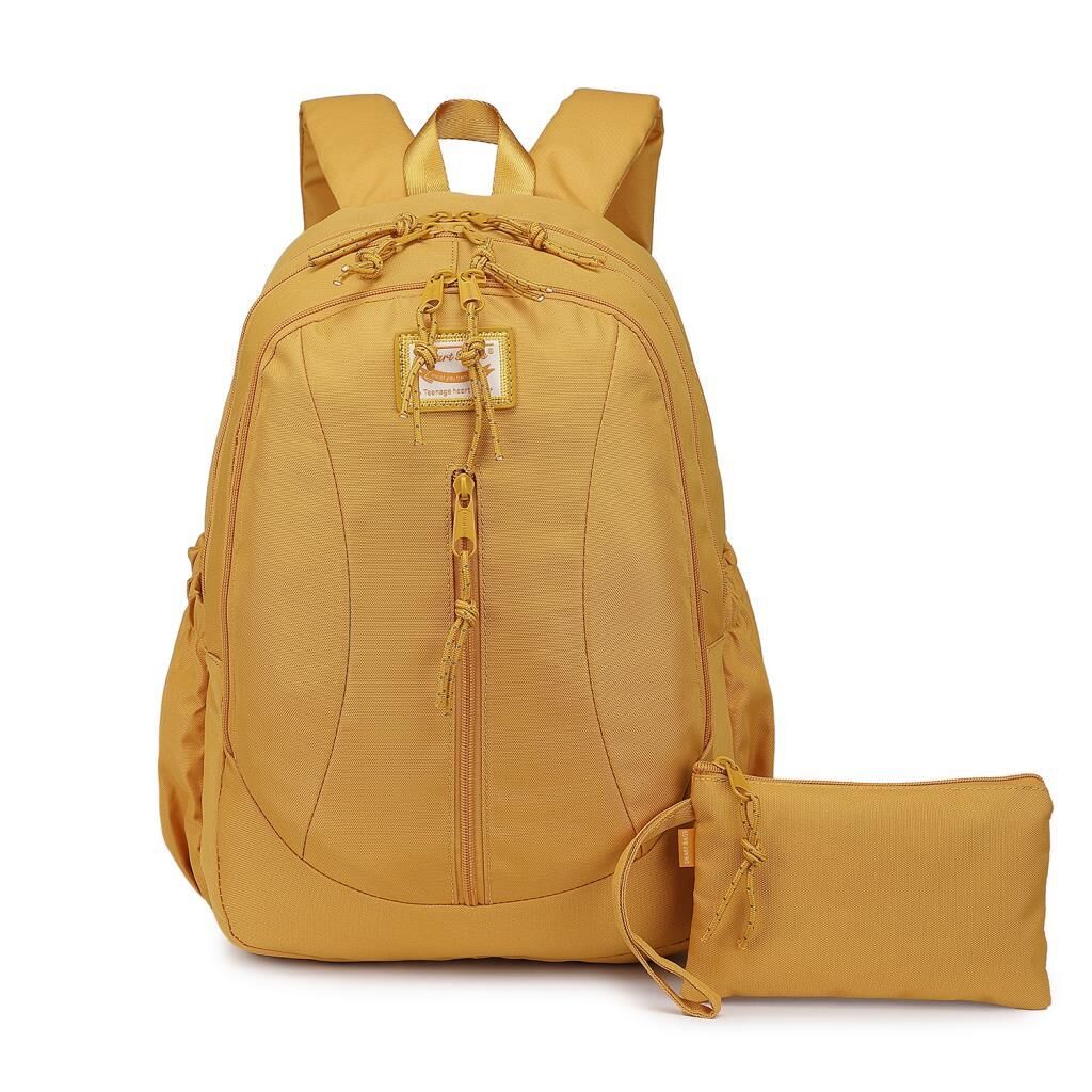 Smart Bags Sırt Çantası Okul Boyu Kalem Kutusu Hediyeli 3233 Hardal