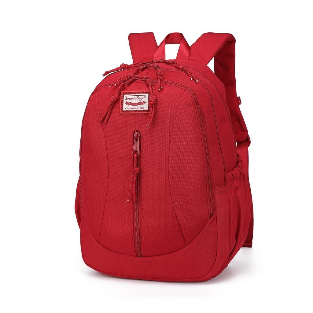 Smart Bags Sırt Çantası Okul Boyu Kalem Kutusu Hediyeli 3233 Vişne