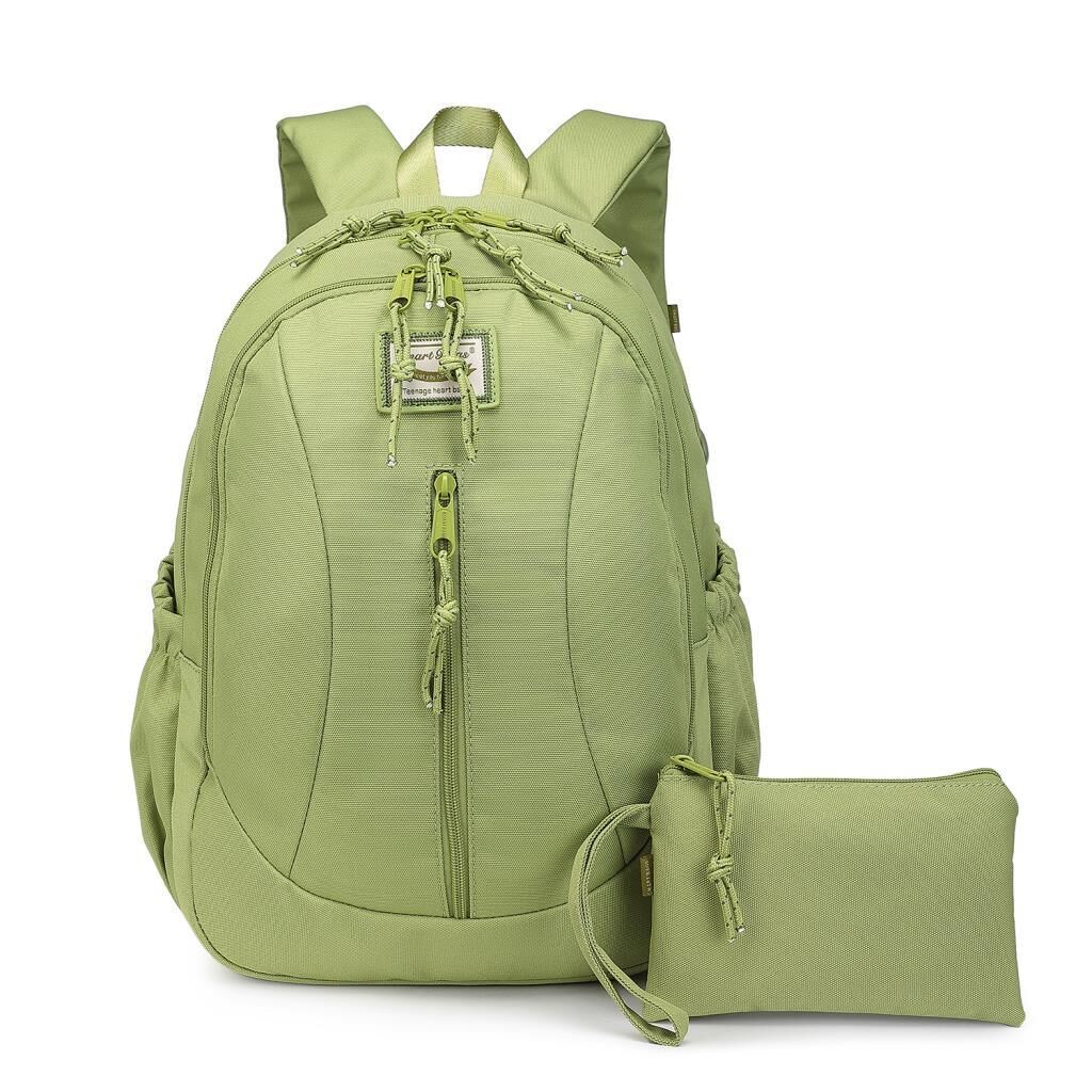 Smart Bags Sırt Çantası Okul Boyu Kalem Kutusu Hediyeli 3233 New Yeşil