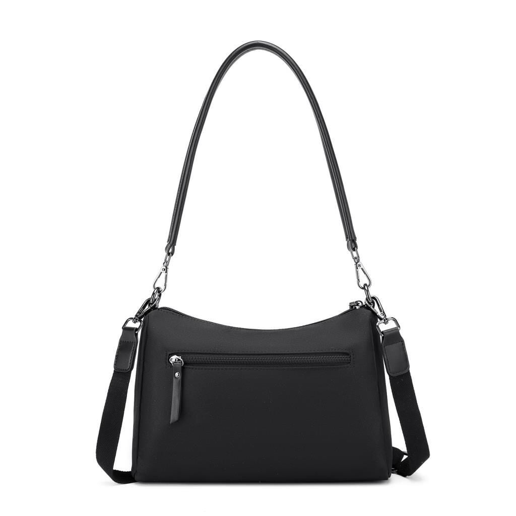 Smart Bags Twill Dimi Kumaş Kadın Omuz Çantası 3325 Siyah