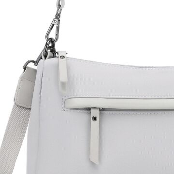 Smart Bags Twill Dimi Kumaş Kadın Omuz Çantası 3325 A.Gri