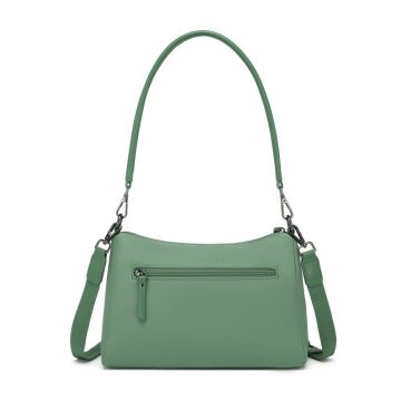Smart Bags Twill Dimi Kumaş Kadın Omuz Çantası 3325 Yeşil