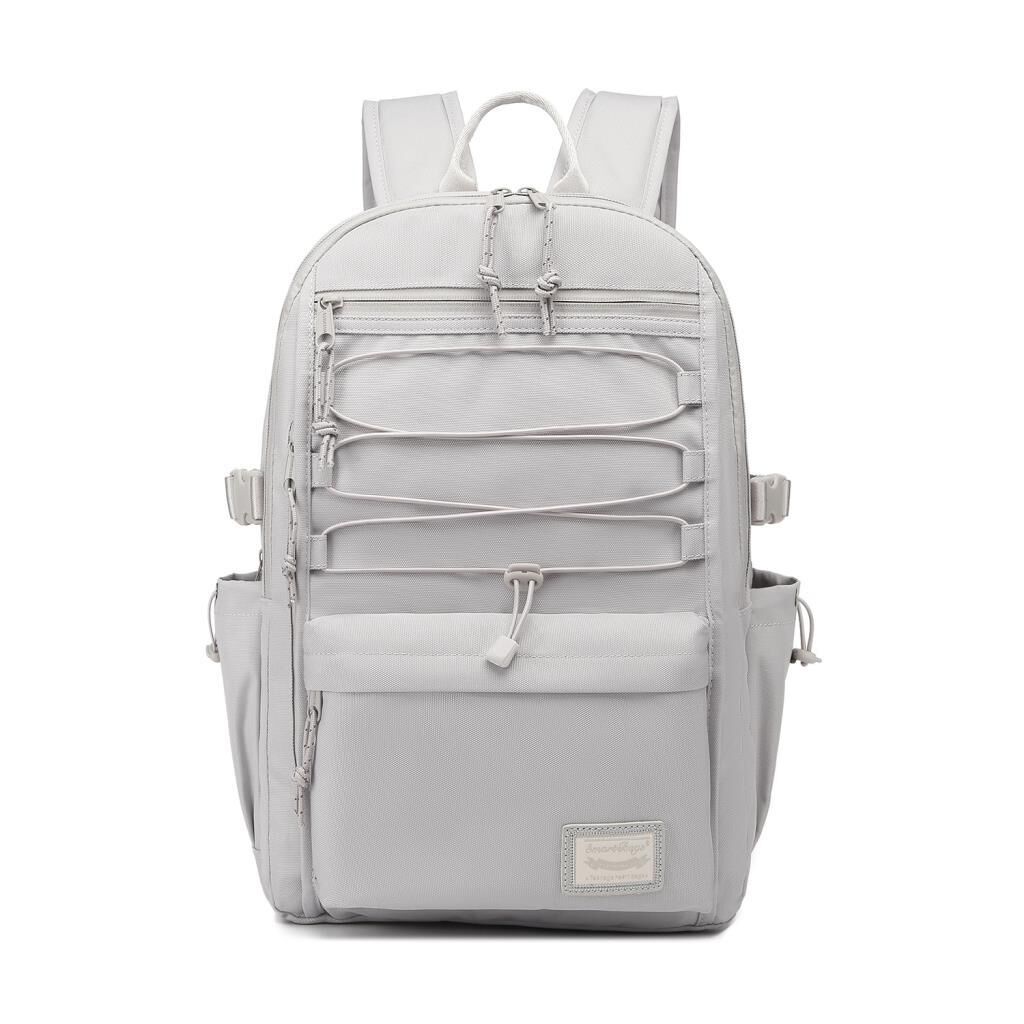 Smart Bags Sırt Çantası Okul Boyu Laptop Gözlü 3156 A.Gri