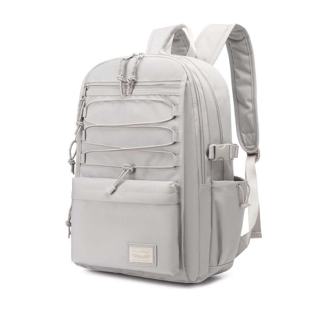 Smart Bags Sırt Çantası Okul Boyu Laptop Gözlü 3156 A.Gri