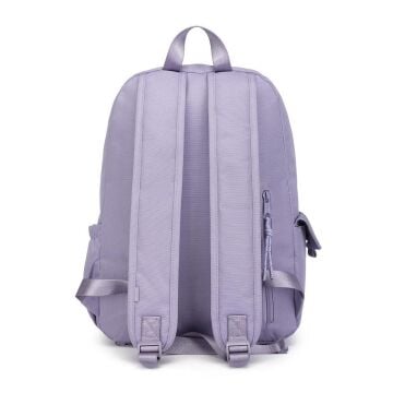 Smart Bags Sırt Çantası Okul Boyu Kalem Kutusu Hediyeli 3237 Eflatun