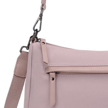 Smart Bags Twill Dimi Kumaş Kadın Omuz Çantası 3325 Ten
