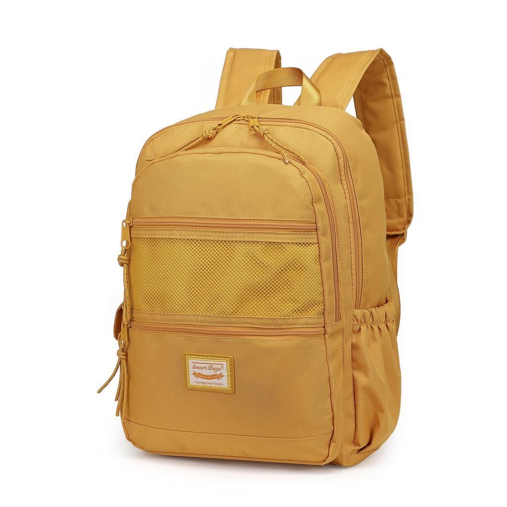 Smart Bags Sırt Çantası Okul Boyu Kalem Kutusu Hediyeli 3237 Hardal