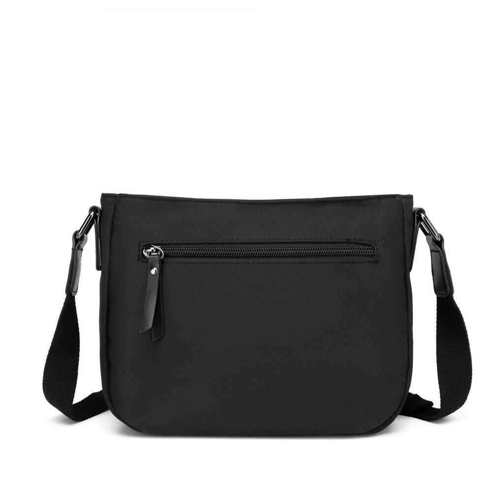 Smart Bags Twill Dimi Kumaş Postacı Kadın Çantası 3324 Siyah