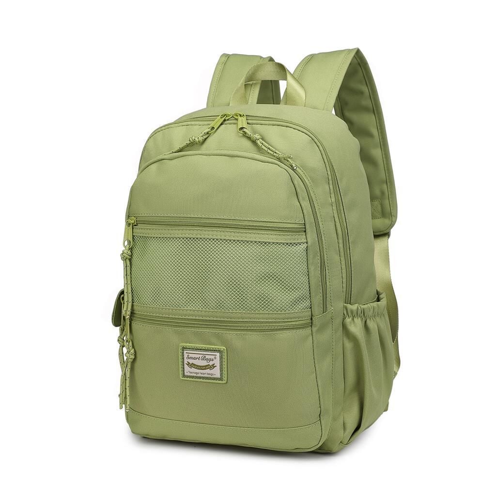 Smart Bags Sırt Çantası Okul Boyu Kalem Kutusu Hediyeli 3237 New Yeşil