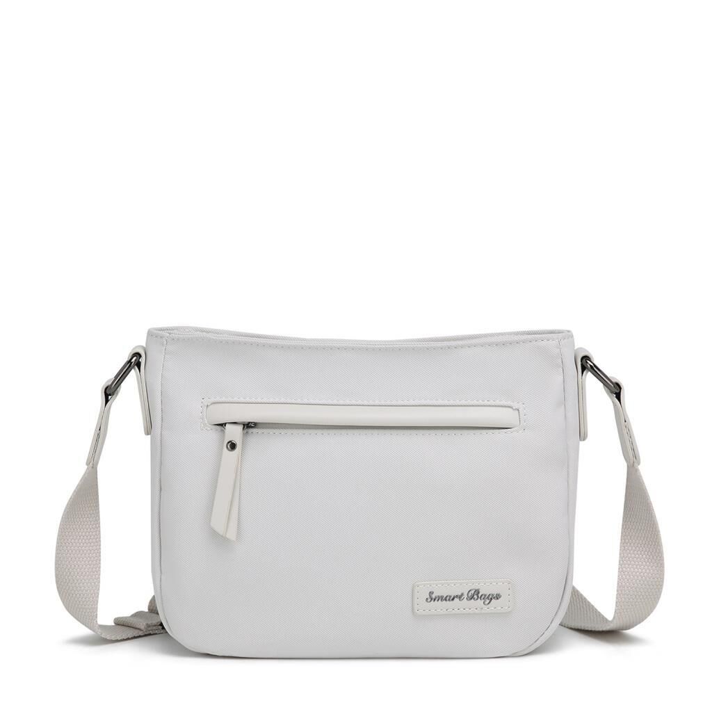 Smart Bags Twill Dimi Kumaş Postacı Kadın Çantası 3324 A.Gri