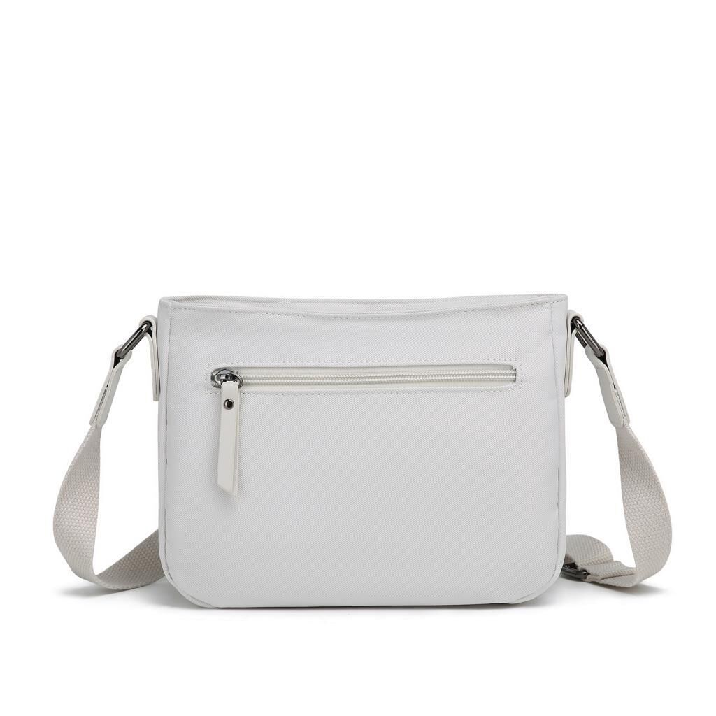 Smart Bags Twill Dimi Kumaş Postacı Kadın Çantası 3324 A.Gri