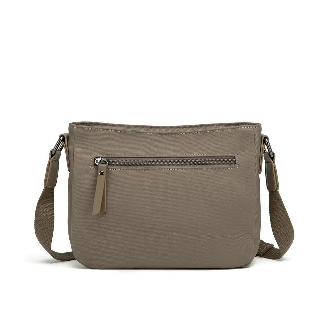 Smart Bags Twill Dimi Kumaş Postacı Kadın Çantası 3324 A.Kahve