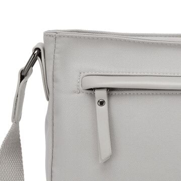 Twill Dimi Kumaş Postacı Kadın Çantası Smart Bags 3324 Vizon