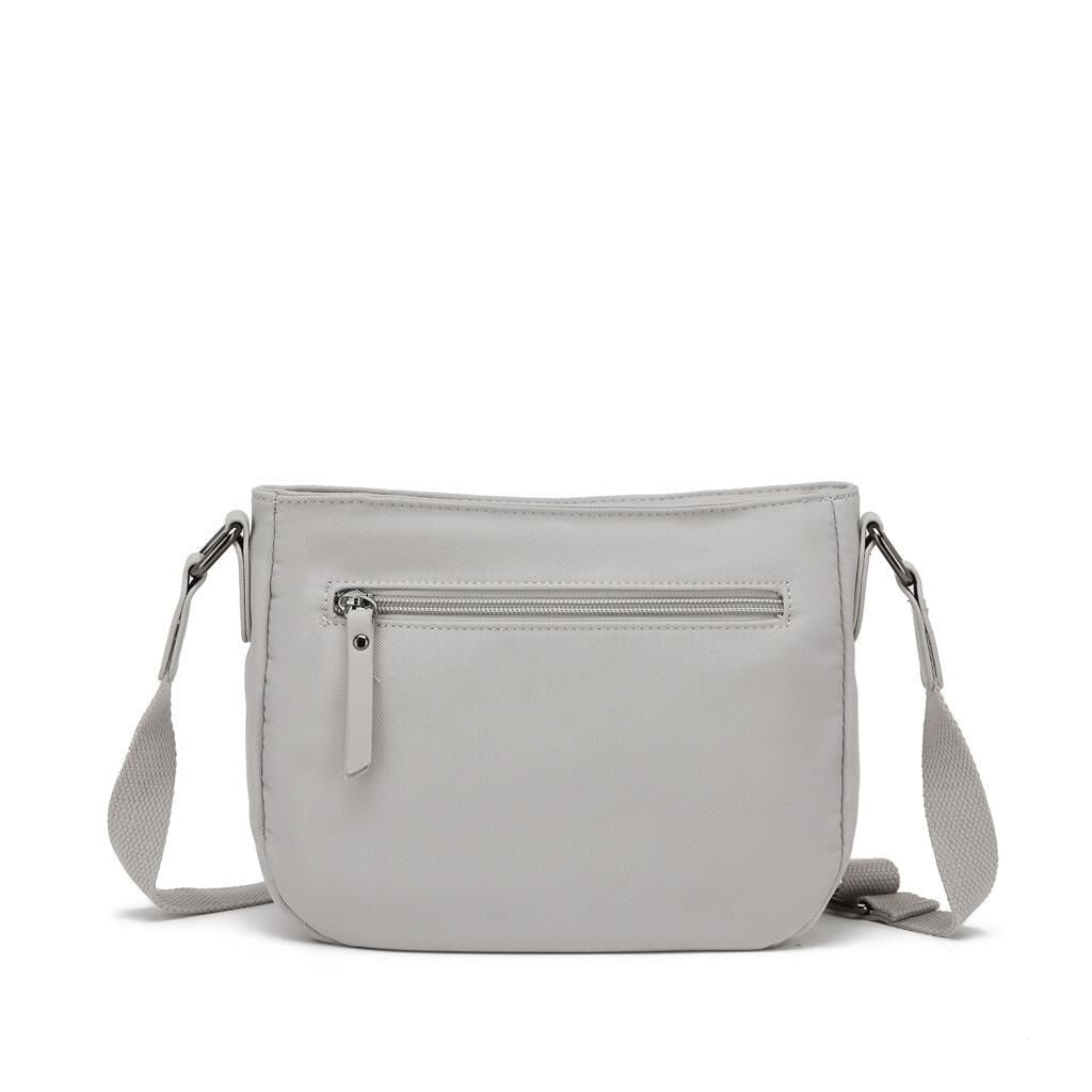 Smart Bags Twill Dimi Kumaş Postacı Kadın Çantası 3324 Vizon