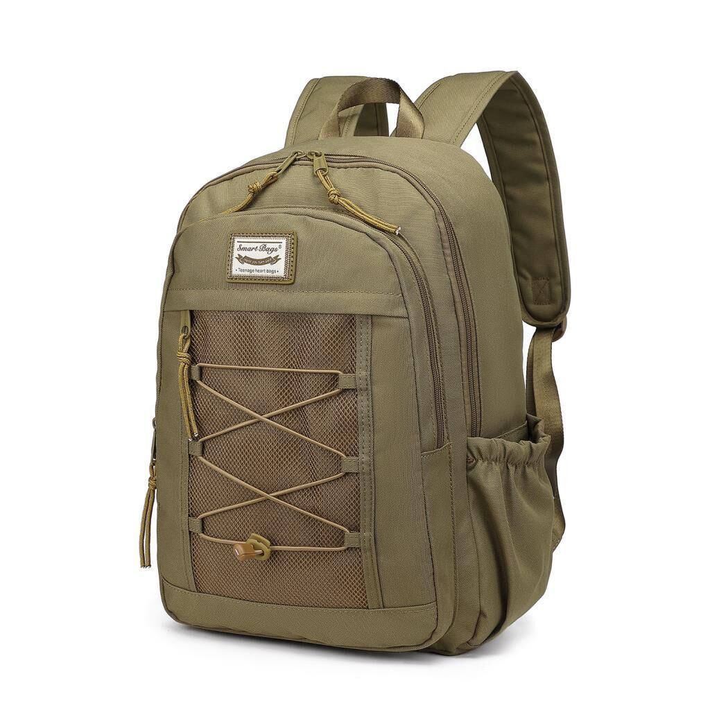Smart Bags Sırt Çantası Okul Boyu Kalem Kutusu Hediyeli 3238 Camel