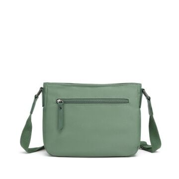 Smart Bags Twill Dimi Kumaş Postacı Kadın Çantası 3324 Yeşil