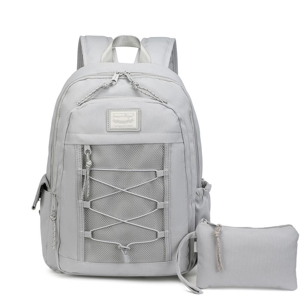 Smart Bags Sırt Çantası Okul Boyu Kalem Kutusu Hediyeli 3238 A.Gri