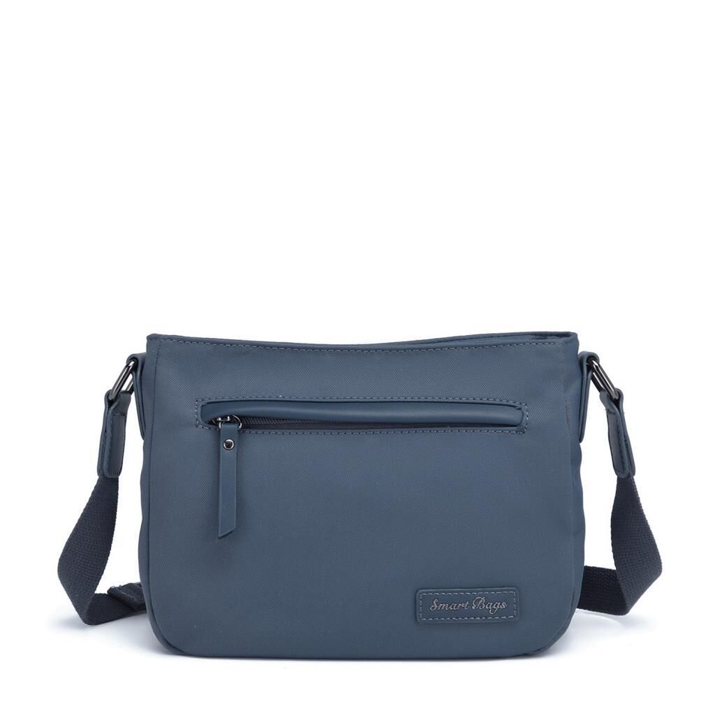 Smart Bags Twill Dimi Kumaş Postacı Kadın Çantası 3324 Füme Laci