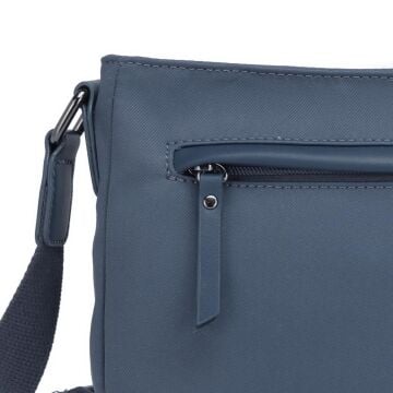 Smart Bags Twill Dimi Kumaş Postacı Kadın Çantası 3324 Füme Laci