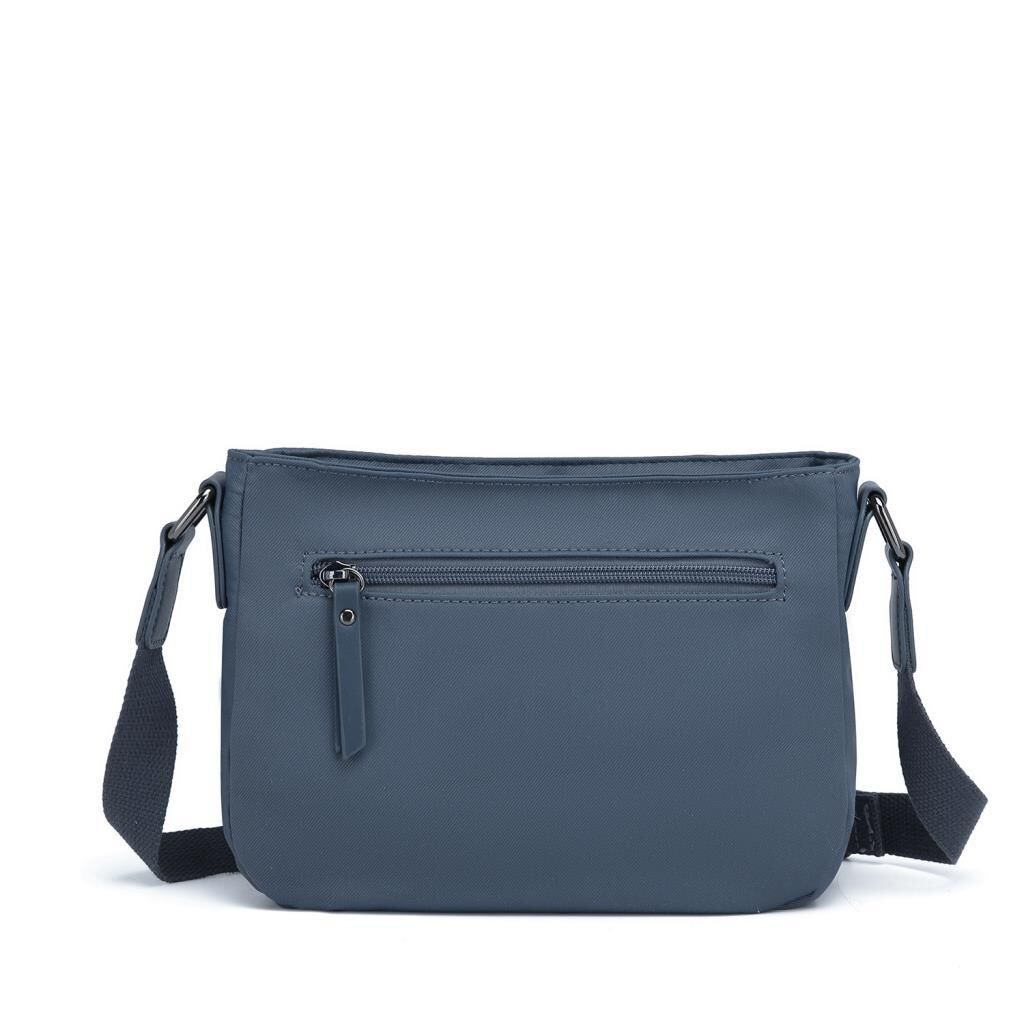 Smart Bags Twill Dimi Kumaş Postacı Kadın Çantası 3324 Füme Laci