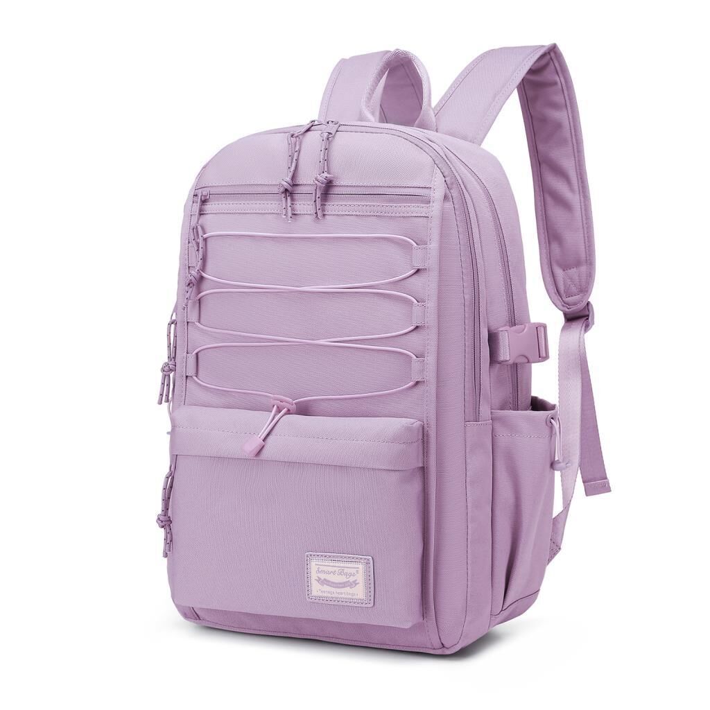 Smart Bags Sırt Çantası Okul Boyu Laptop Gözlü 3156 Lila