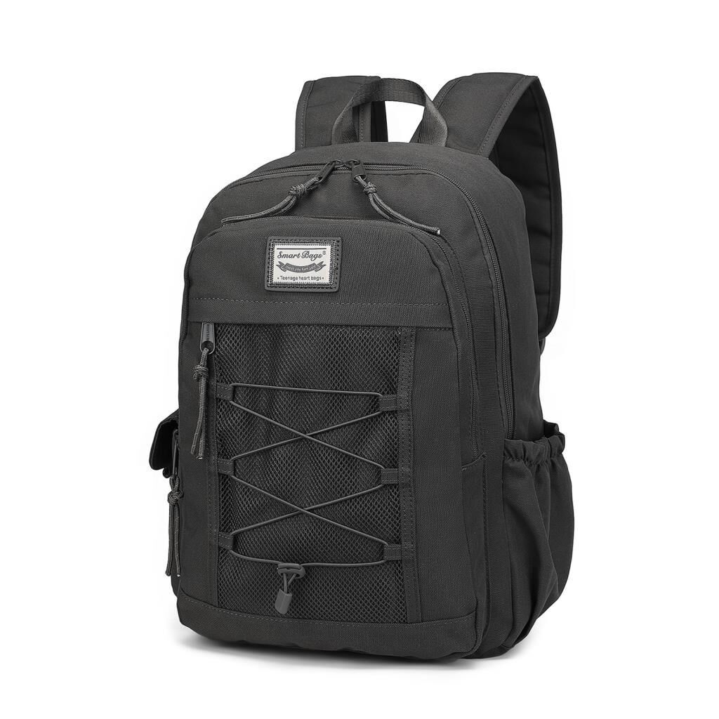 Smart Bags Sırt Çantası Okul Boyu Kalem Kutusu Hediyeli 3238 Koyu Gri