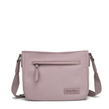 Twill Dimi Kumaş Postacı Kadın Çantası Smart Bags 3324 Ten