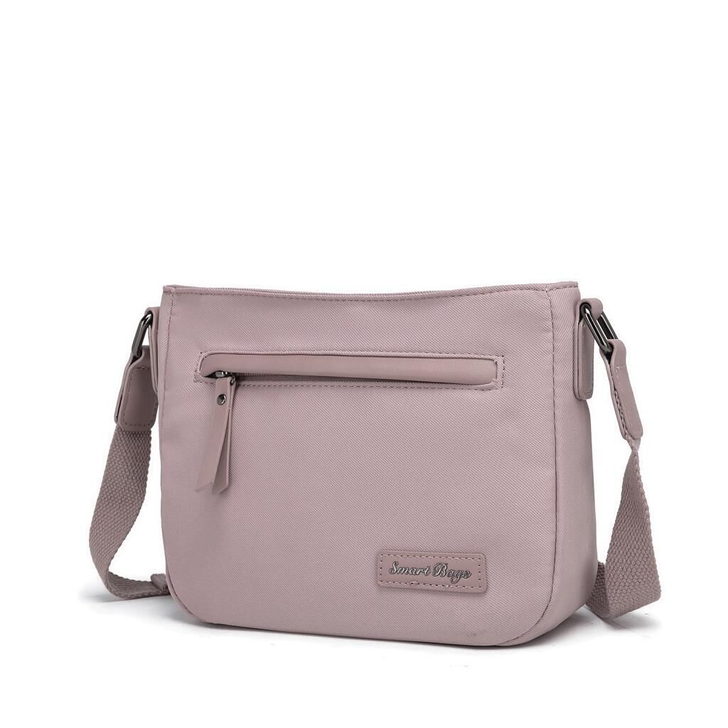 Smart Bags Twill Dimi Kumaş Postacı Kadın Çantası 3324 Ten