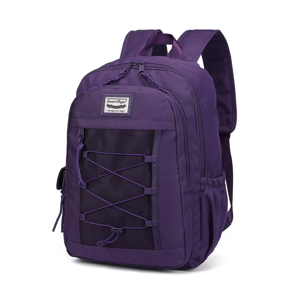 Smart Bags Sırt Çantası Okul Boyu Kalem Kutusu Hediyeli 3238 Mor