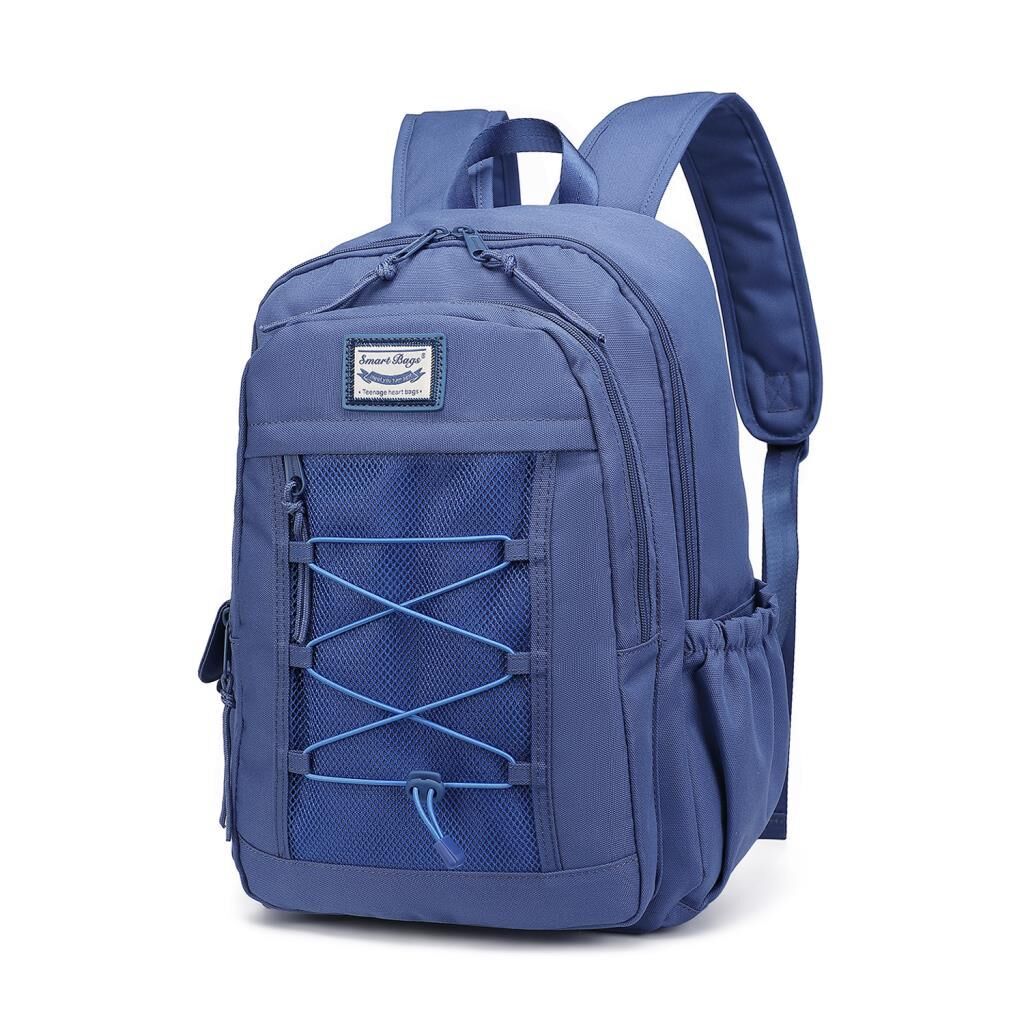 Smart Bags Sırt Çantası Okul Boyu Kalem Kutusu Hediyeli 3238 J.Mavi