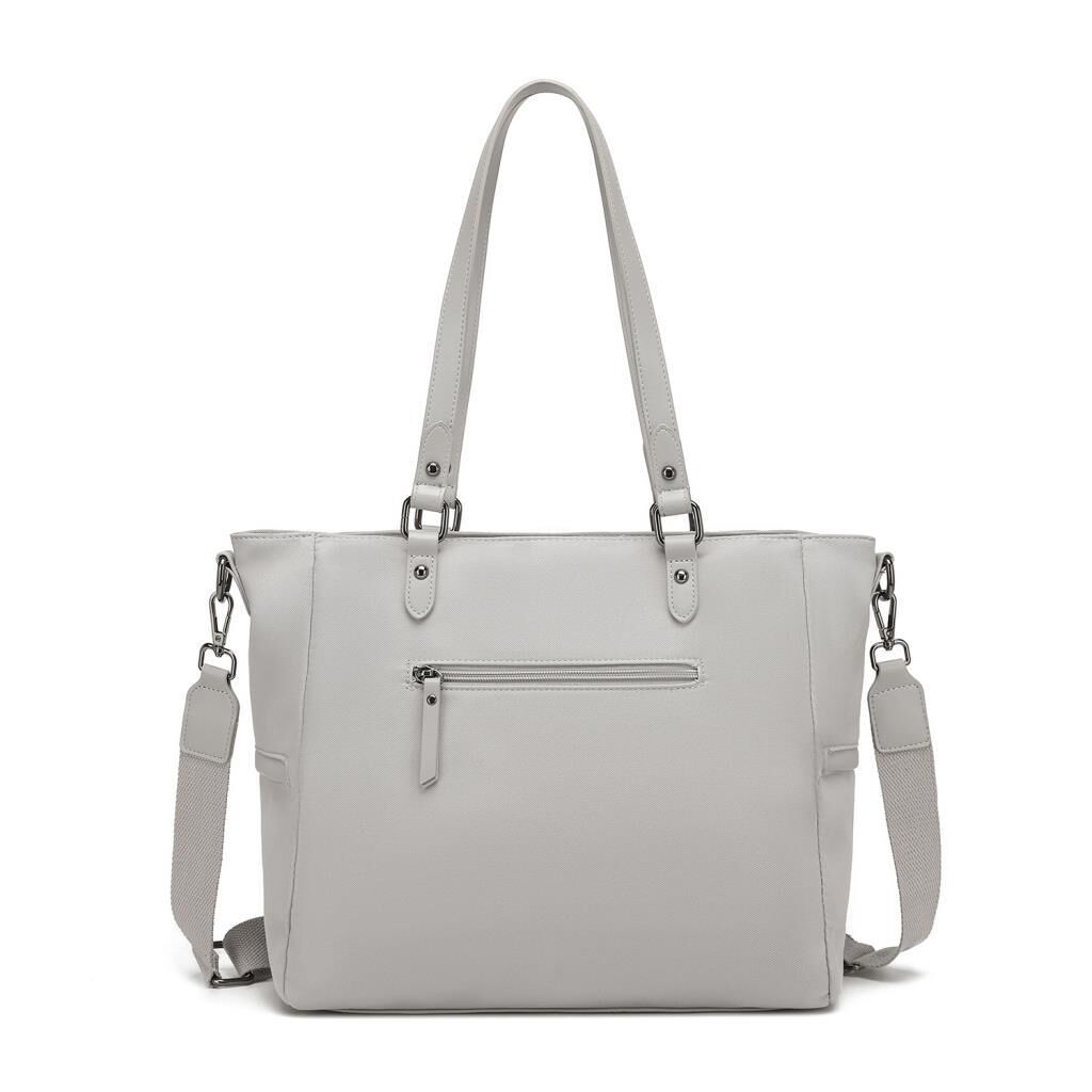 Smart Bags Twill Dimi Kumaş Kadın Omuz Çantası 3323 Vizon