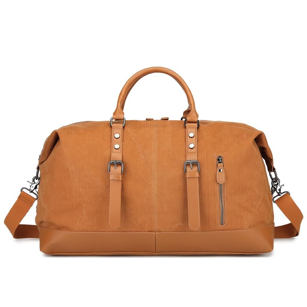 C-Active Limited Edition Kanvas Kumaş Spor Seyahat Çantası 1273 Taba